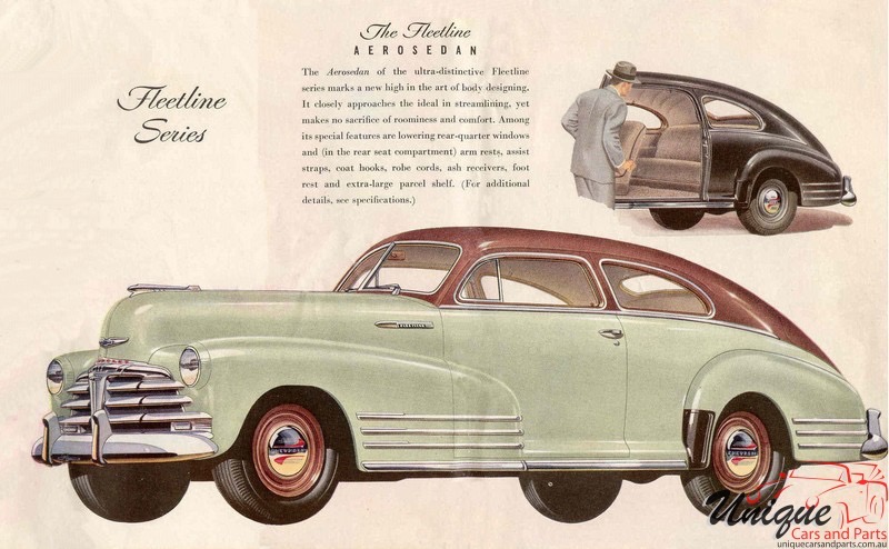 1948 Chevrolet Brochure Page 9